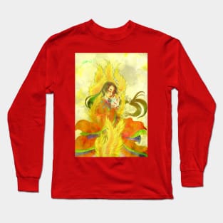 Tamamo no mae, kitsune emperor lady Long Sleeve T-Shirt